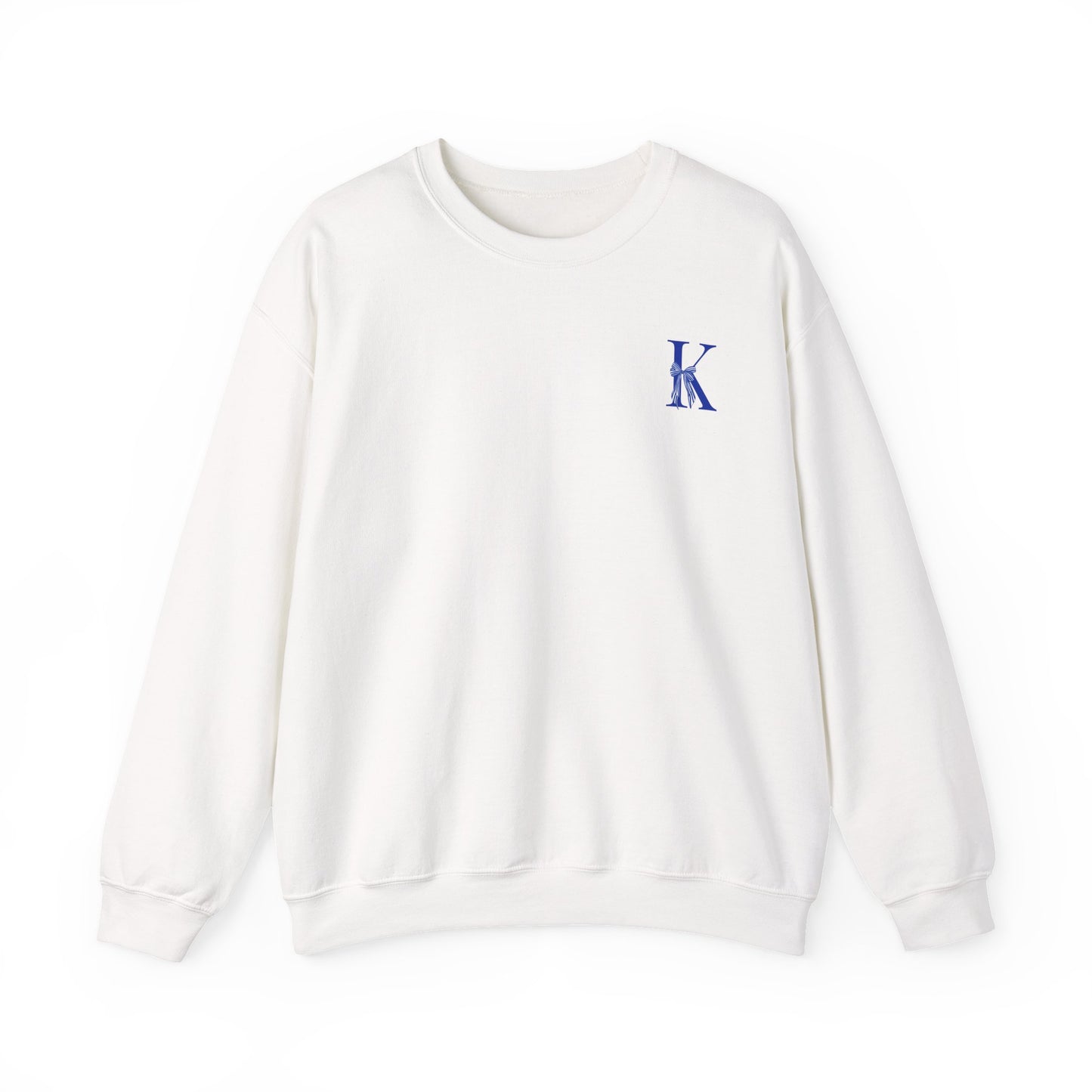 University of Kentucky Blue Striped Bow Back Crewneck