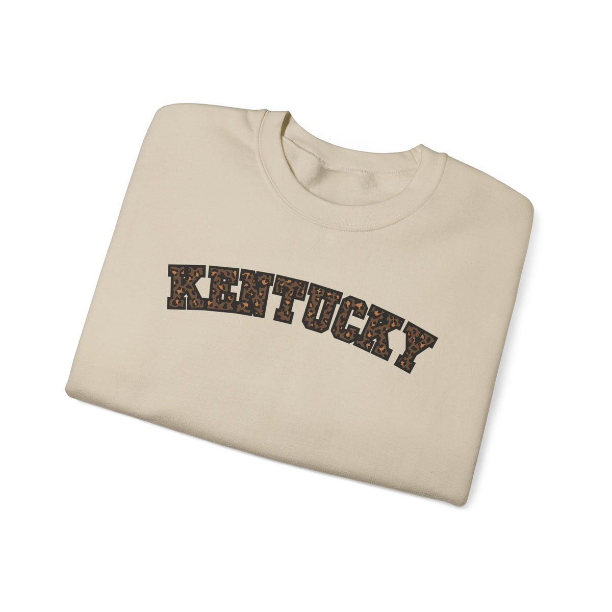 Kentucky Dark Leopard Crewneck Sweatshirt