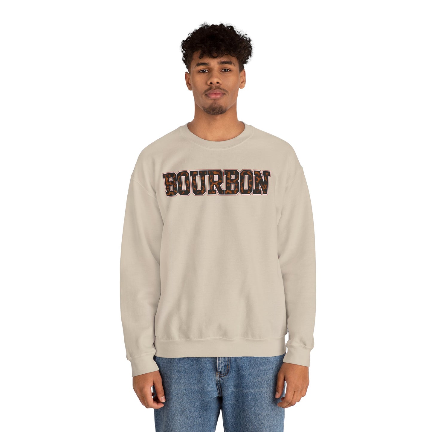 Bourbon County Leopard Print Crewneck