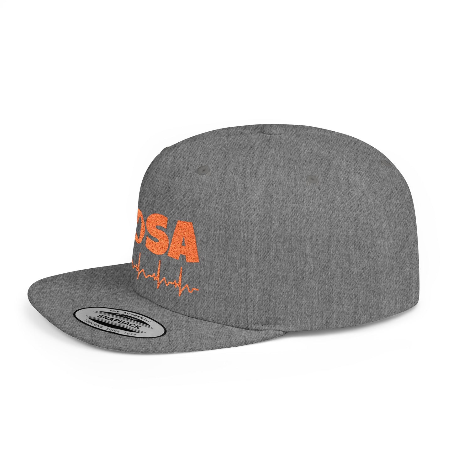 HOSA Heartbeat Flatbill Snapback - Orange Edition
