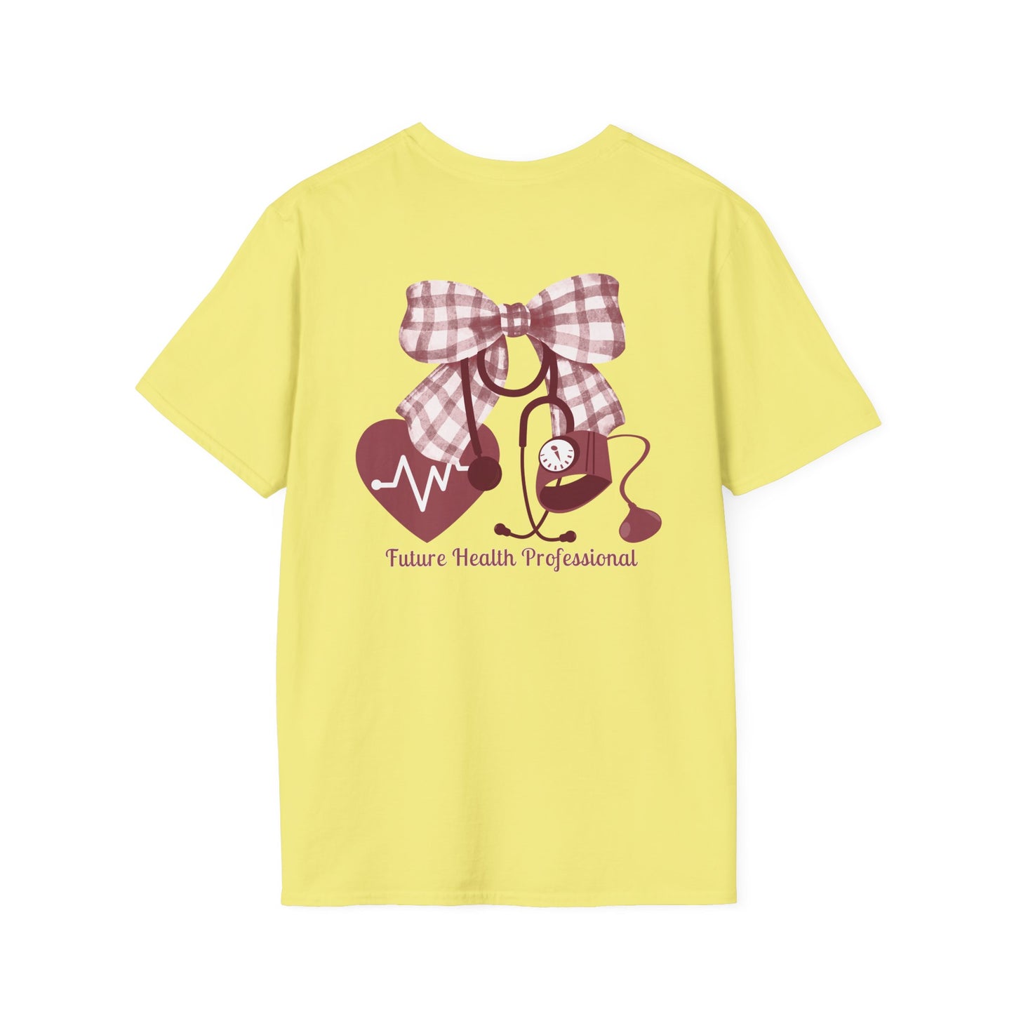 HOSA Tee with bow, stethoscope, bp cuff - Unisex T-Shirt