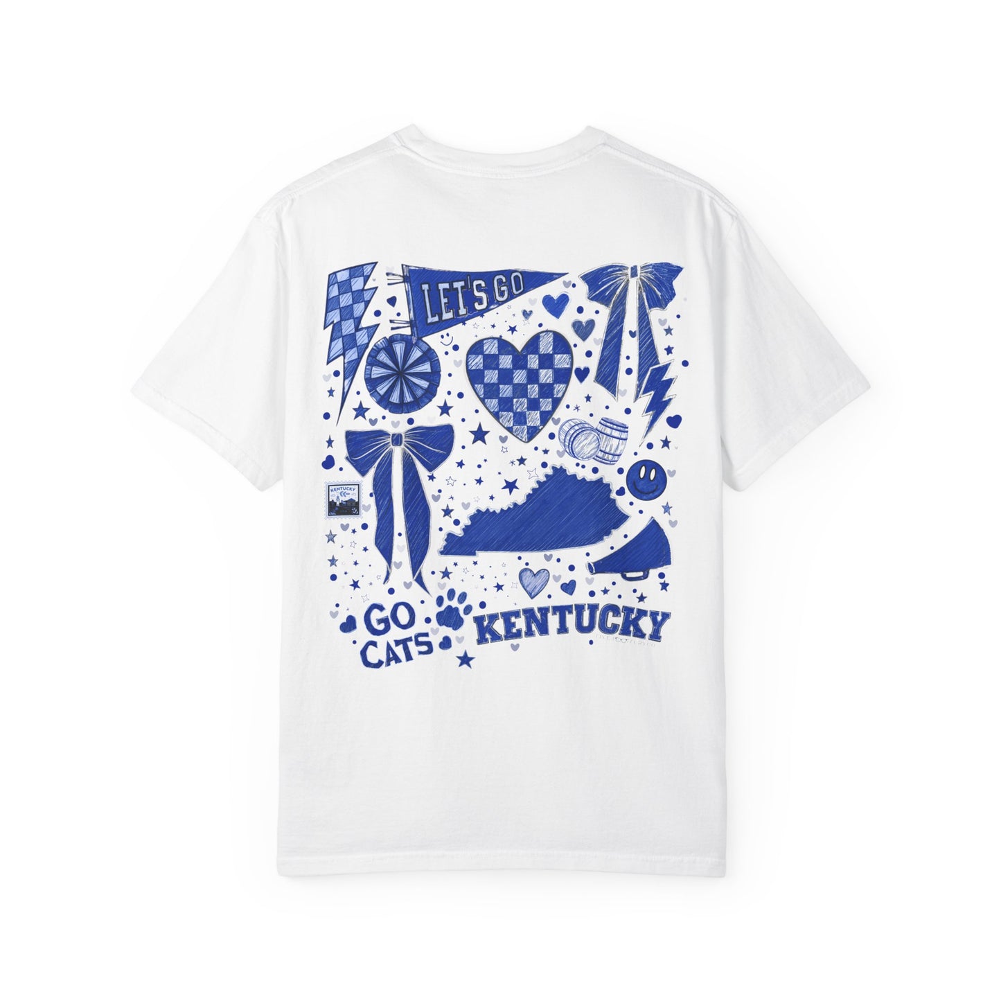 Kentucky Game Day Collage Tshirt | Cute Preppy Coquette