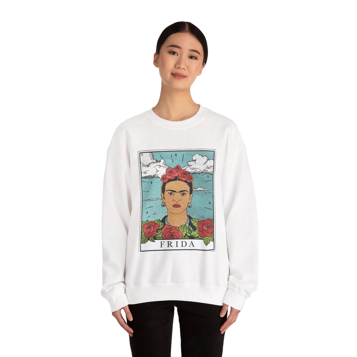 Frida Kahlo Portrait Crewneck