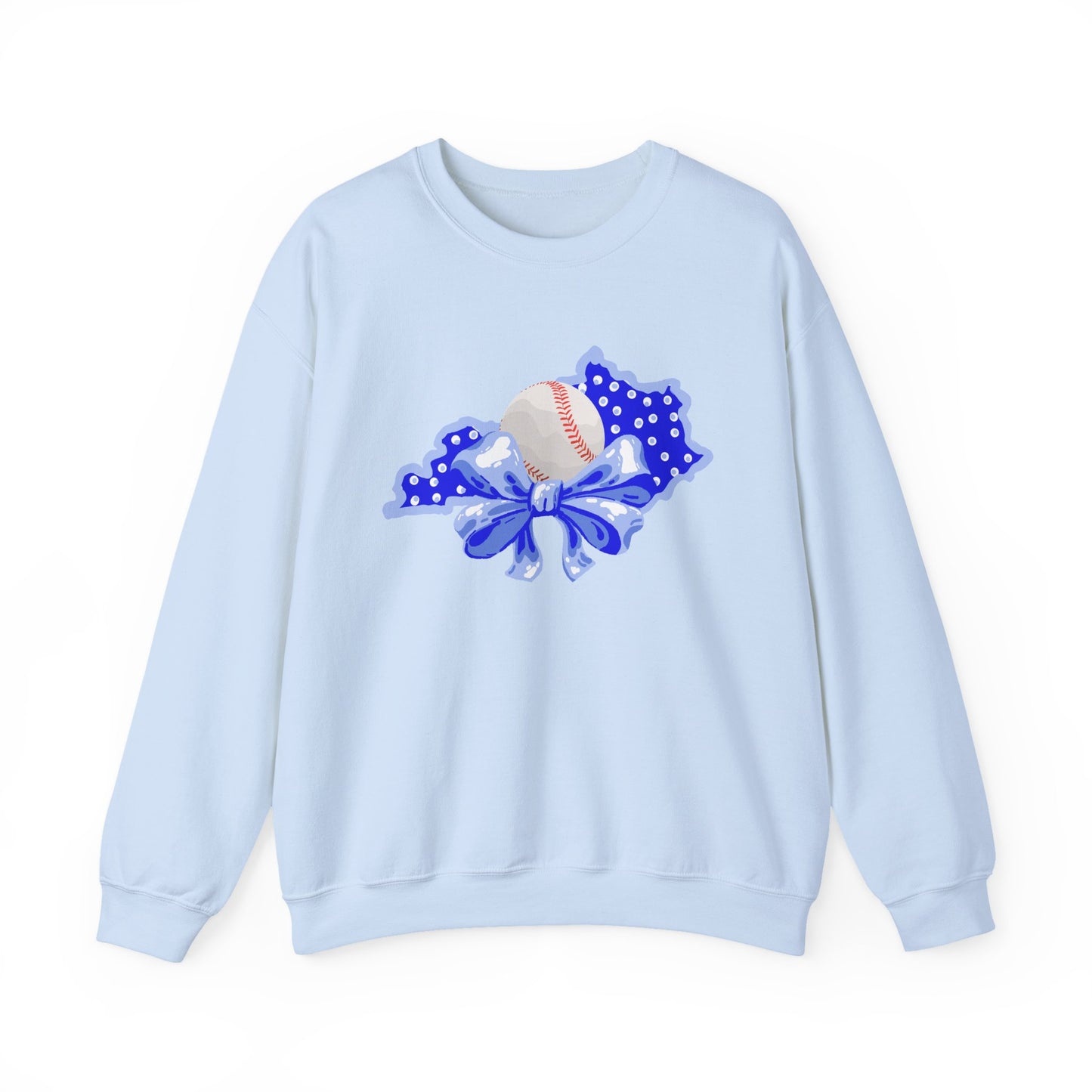 Baseball and Bows Kentucky Crewneck