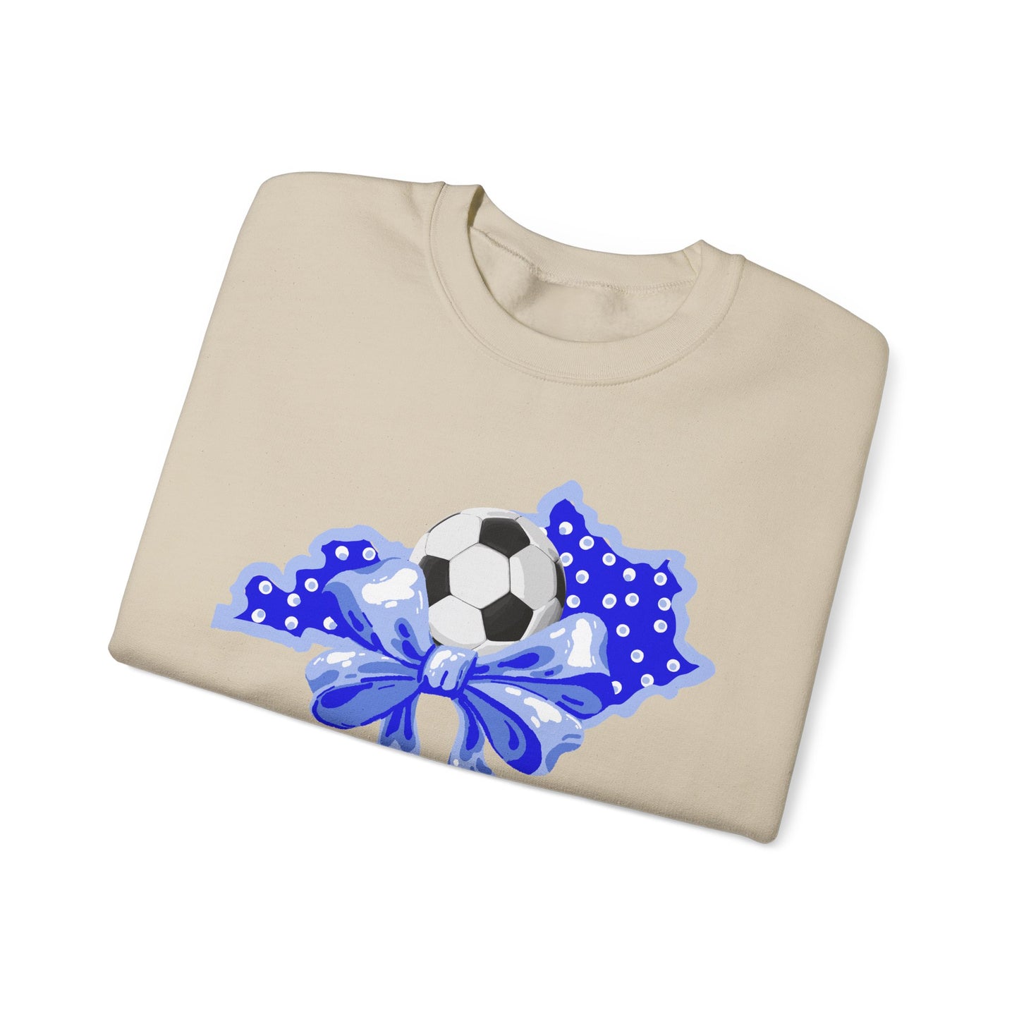 Soccer and Bows Kentucky Crewneck