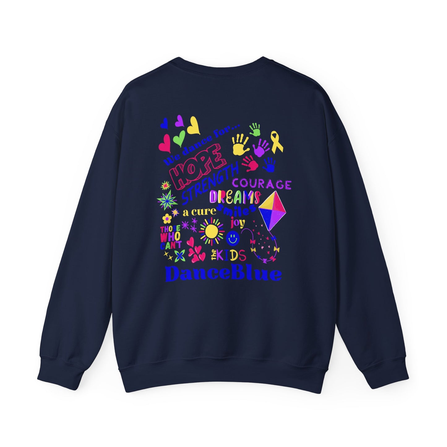 DanceBlue Hope & Strength Bright Crewneck