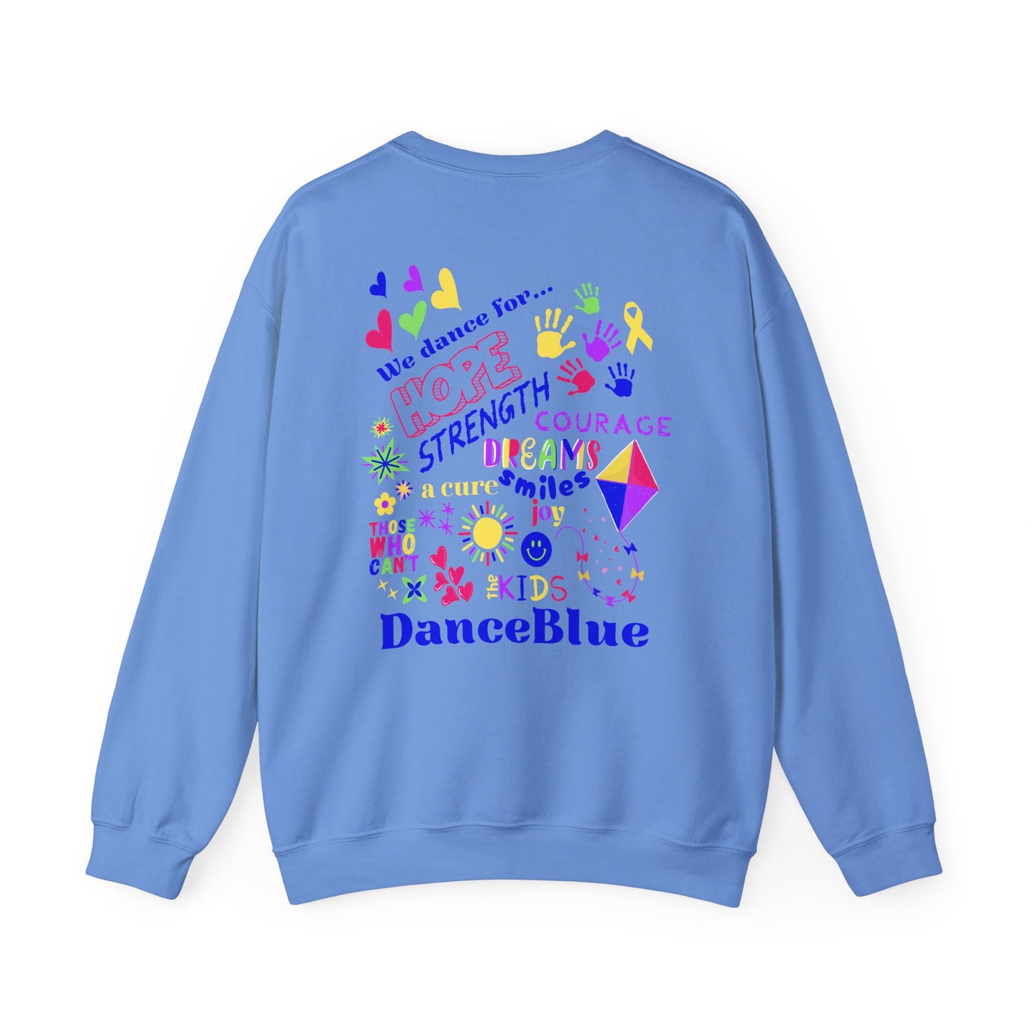 DanceBlue Hope & Strength Bright Crewneck