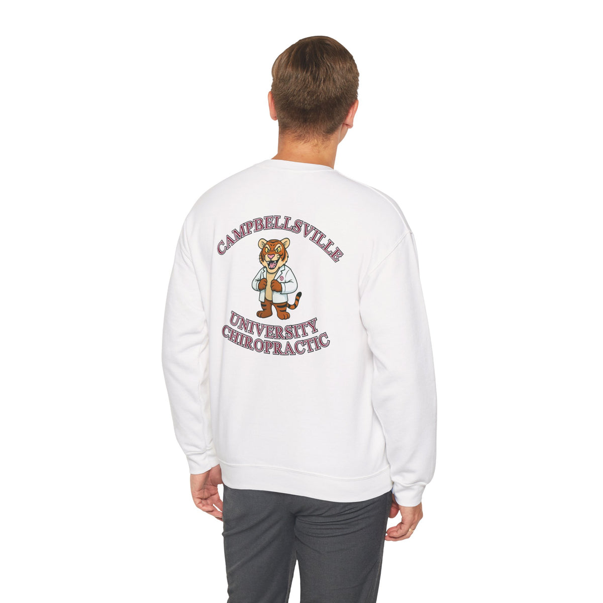 Campbellsville Chiropractic Tiger Crewneck Sweatshirt