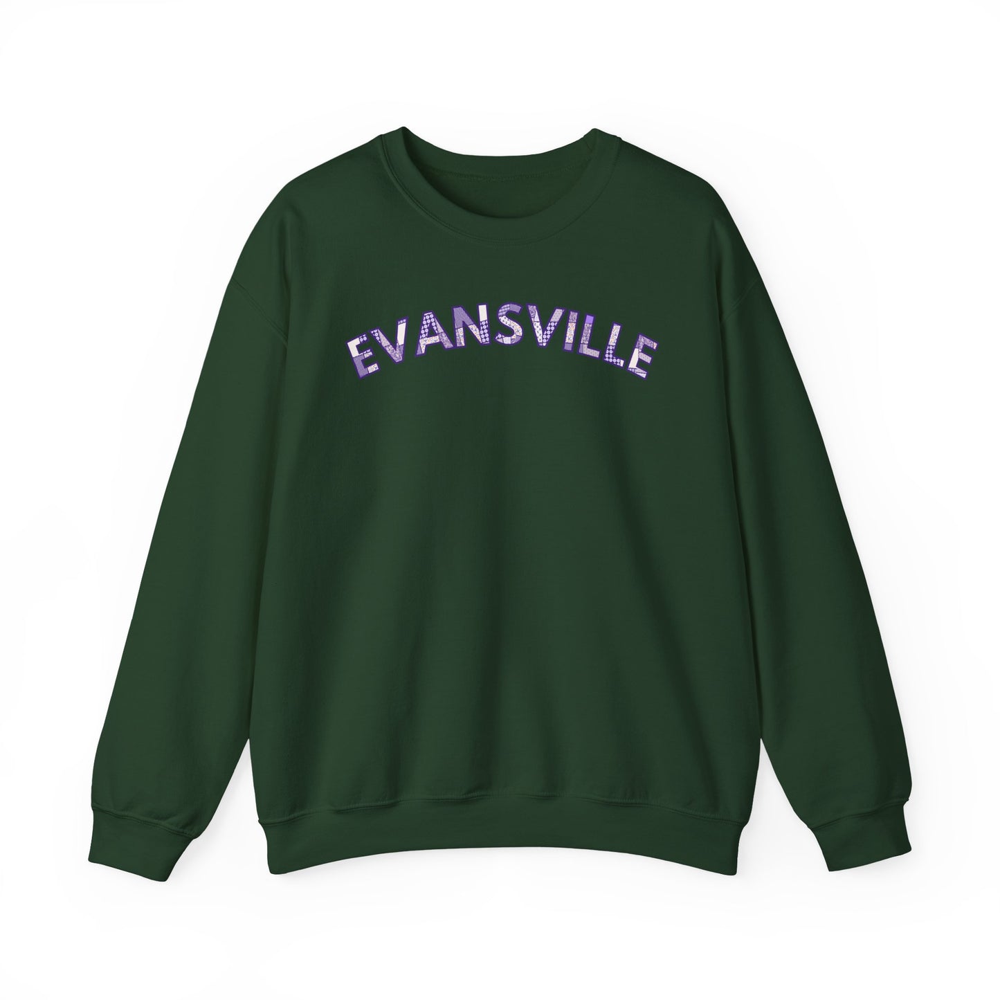 Evansville Patchwork Crewneck