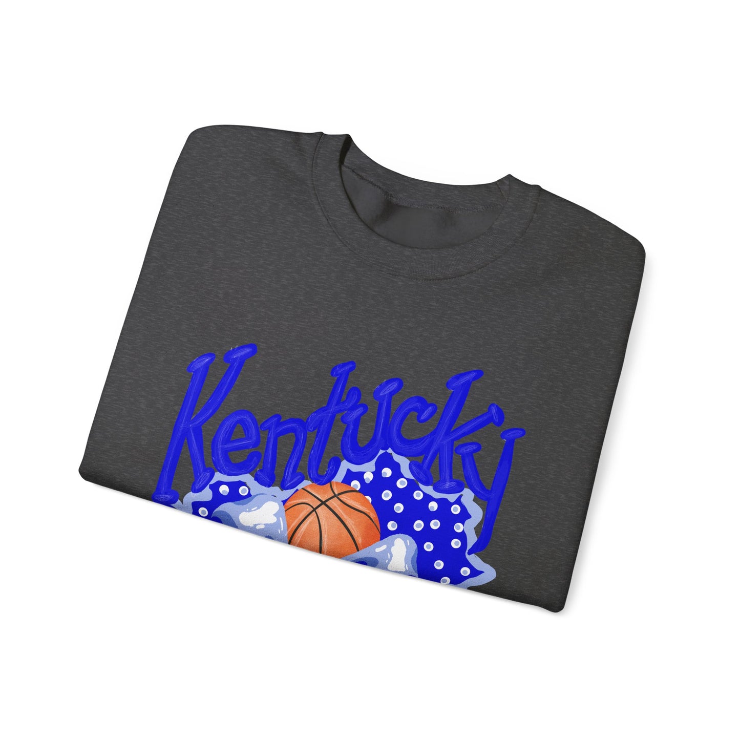 Basketball and Bows Kentucky Crewneck