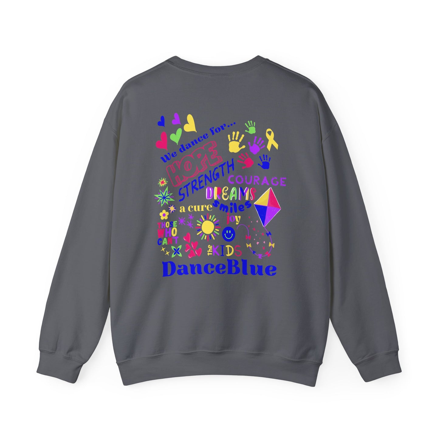 DanceBlue Hope & Strength Bright Crewneck