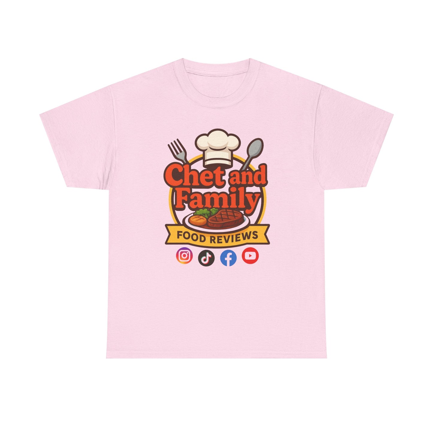 Chet and Family Food Review Tee