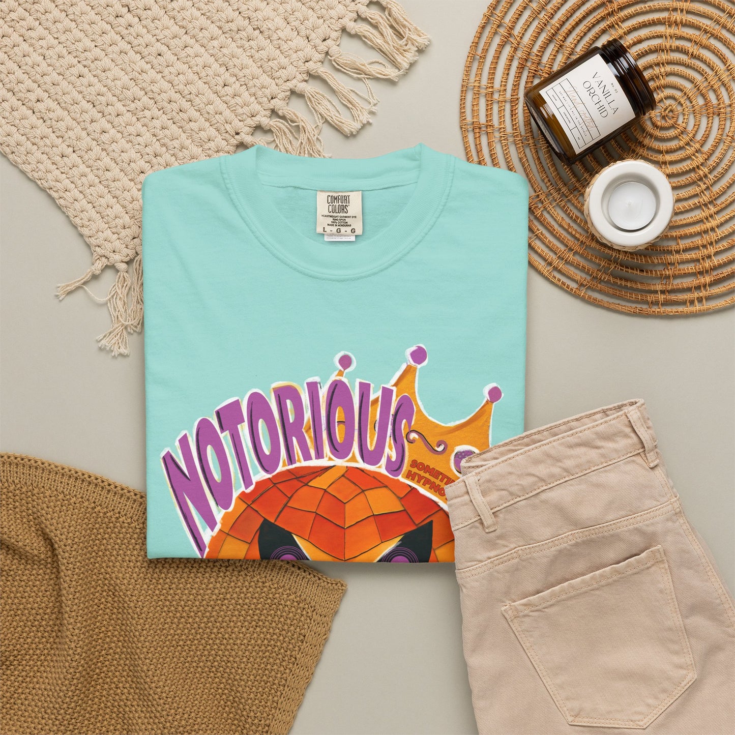 Notorious B.O.O. T-shirt | Halloween Jack-o'-Lantern Design