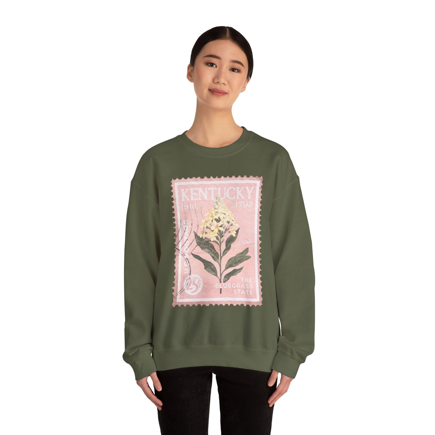 Kentucky Botanical Stamp Crewneck
