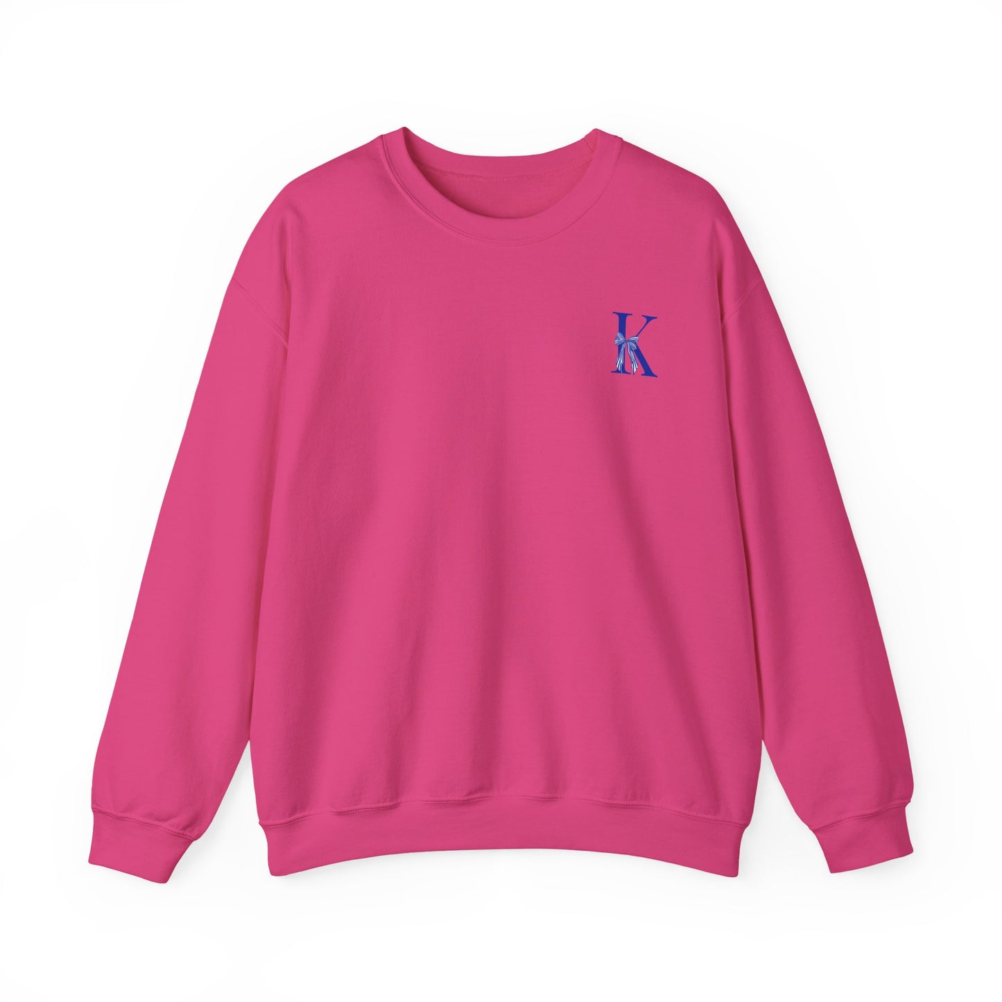 University of Kentucky Blue Striped Bow Back Crewneck