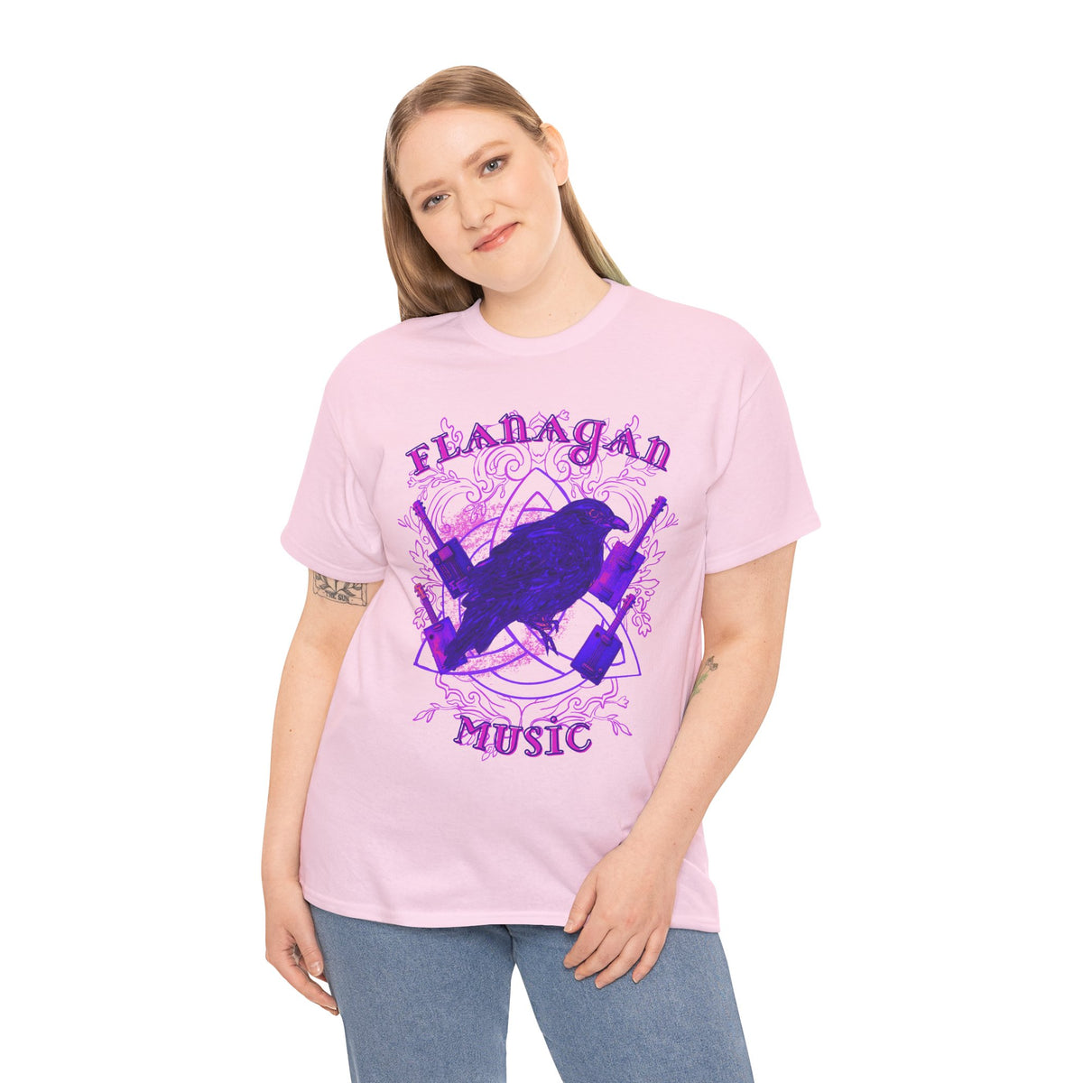 Flanagan Music T-Shirt - Raven Edition