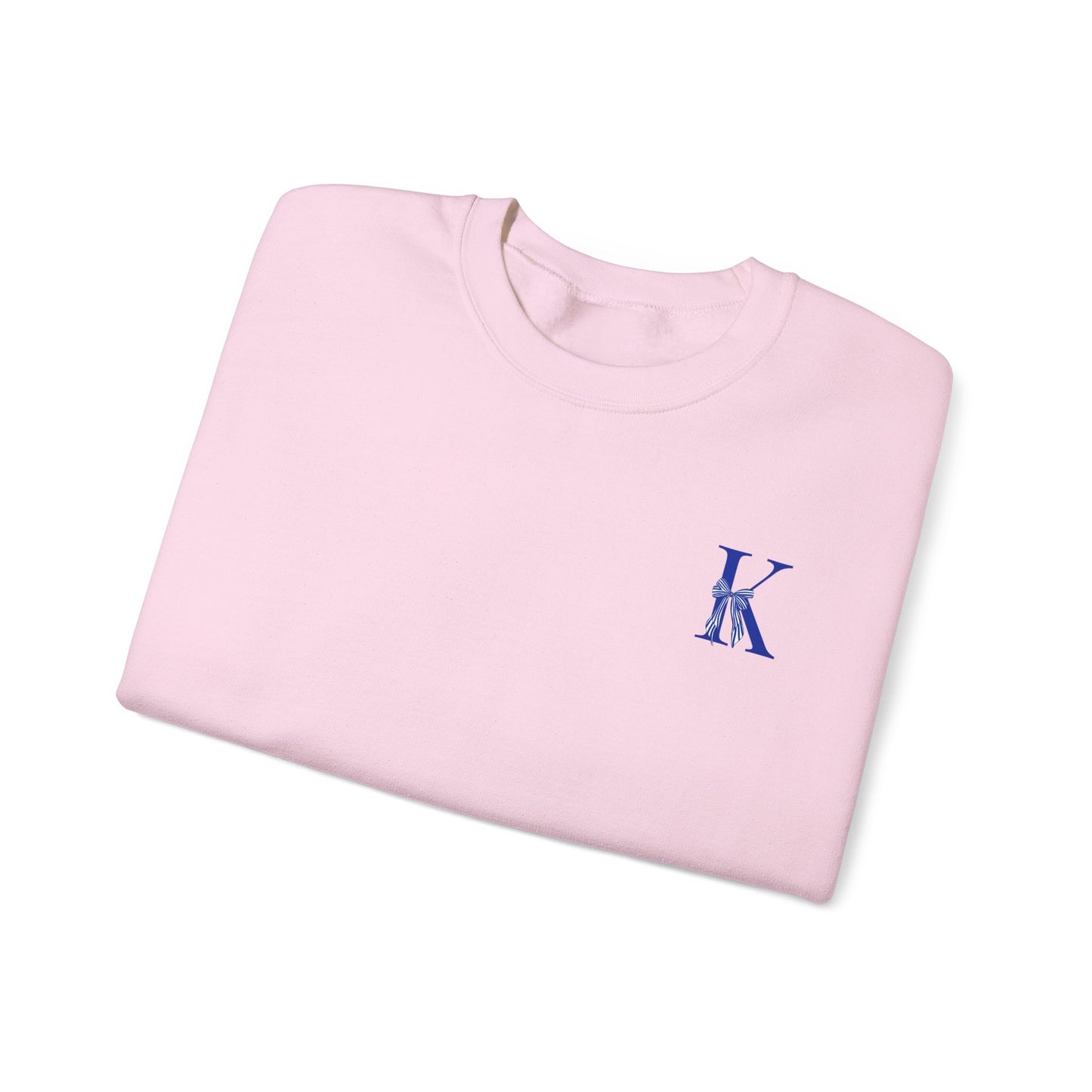 University of Kentucky Blue Striped Bow Back Crewneck