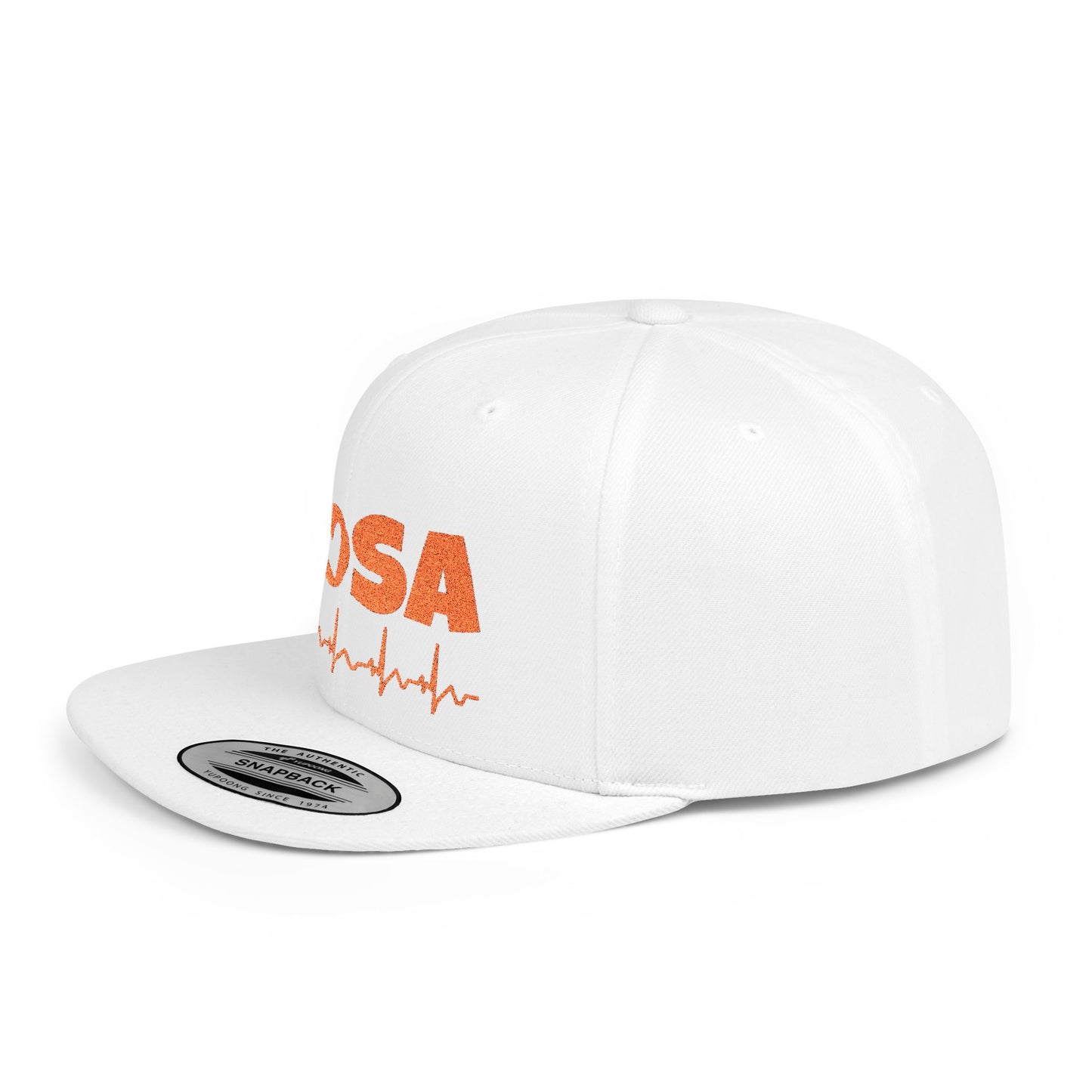 HOSA Heartbeat Flatbill Snapback - Orange Edition