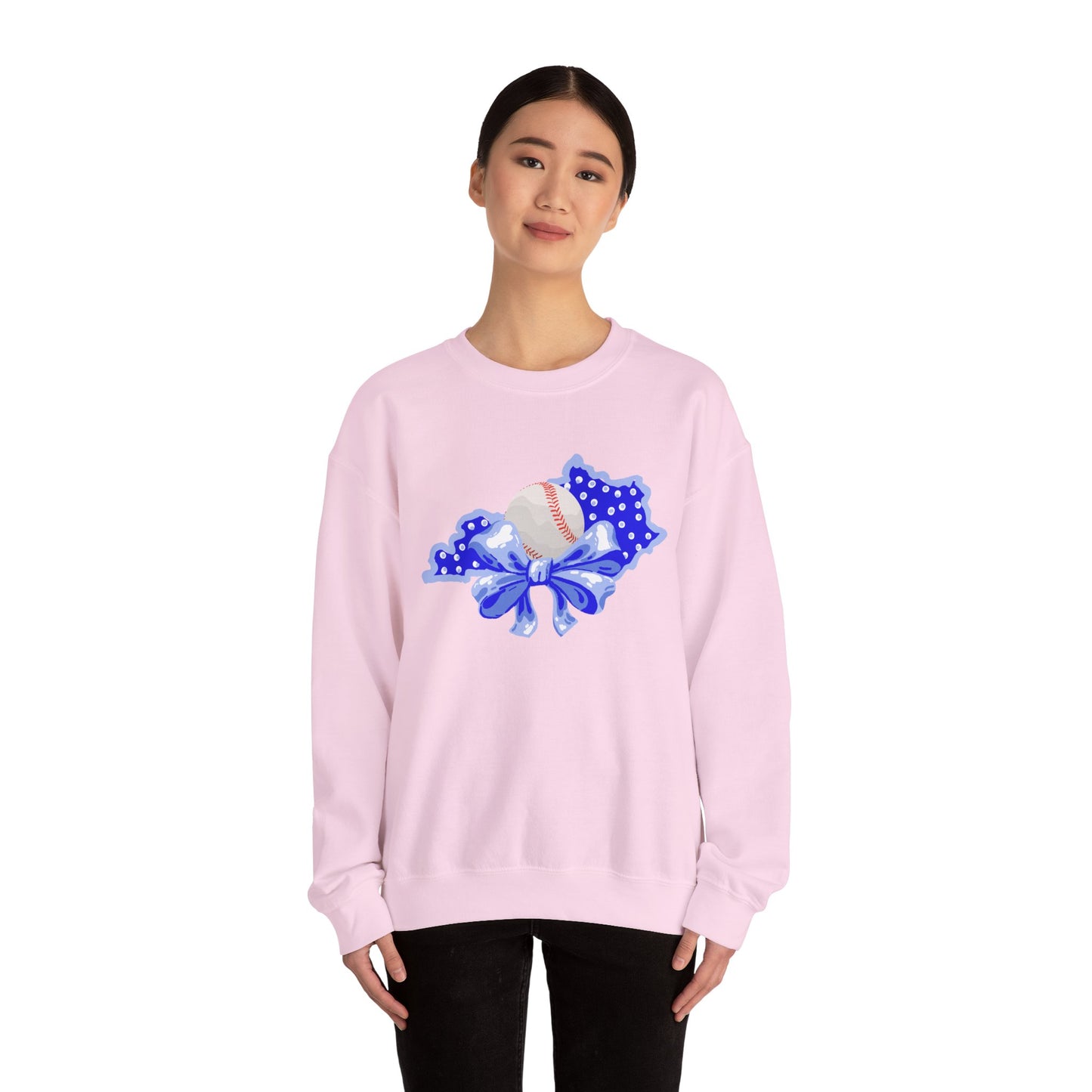 Baseball and Bows Kentucky Crewneck