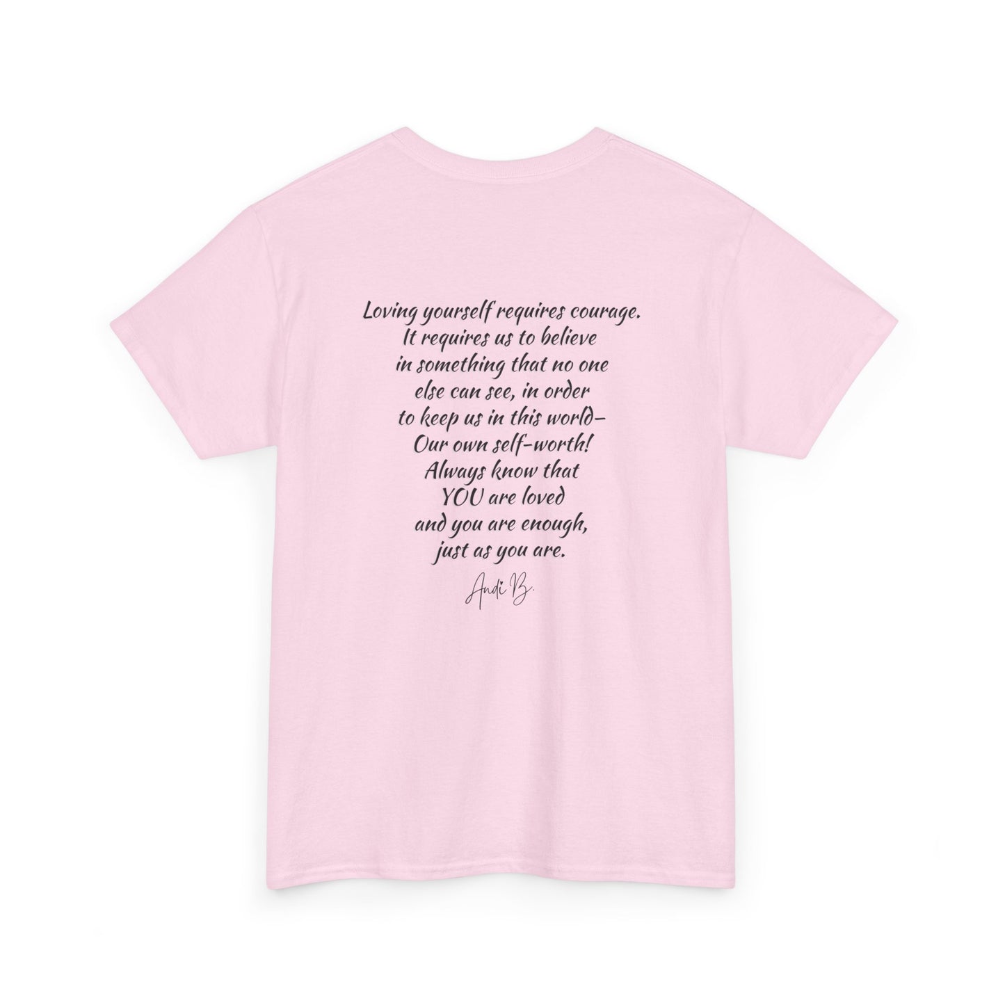 Goddess Tee #2 — "I'm Not Fat, I'm Goddess Sized" Women's Empowerment T-Shirt | Andi B. Designs