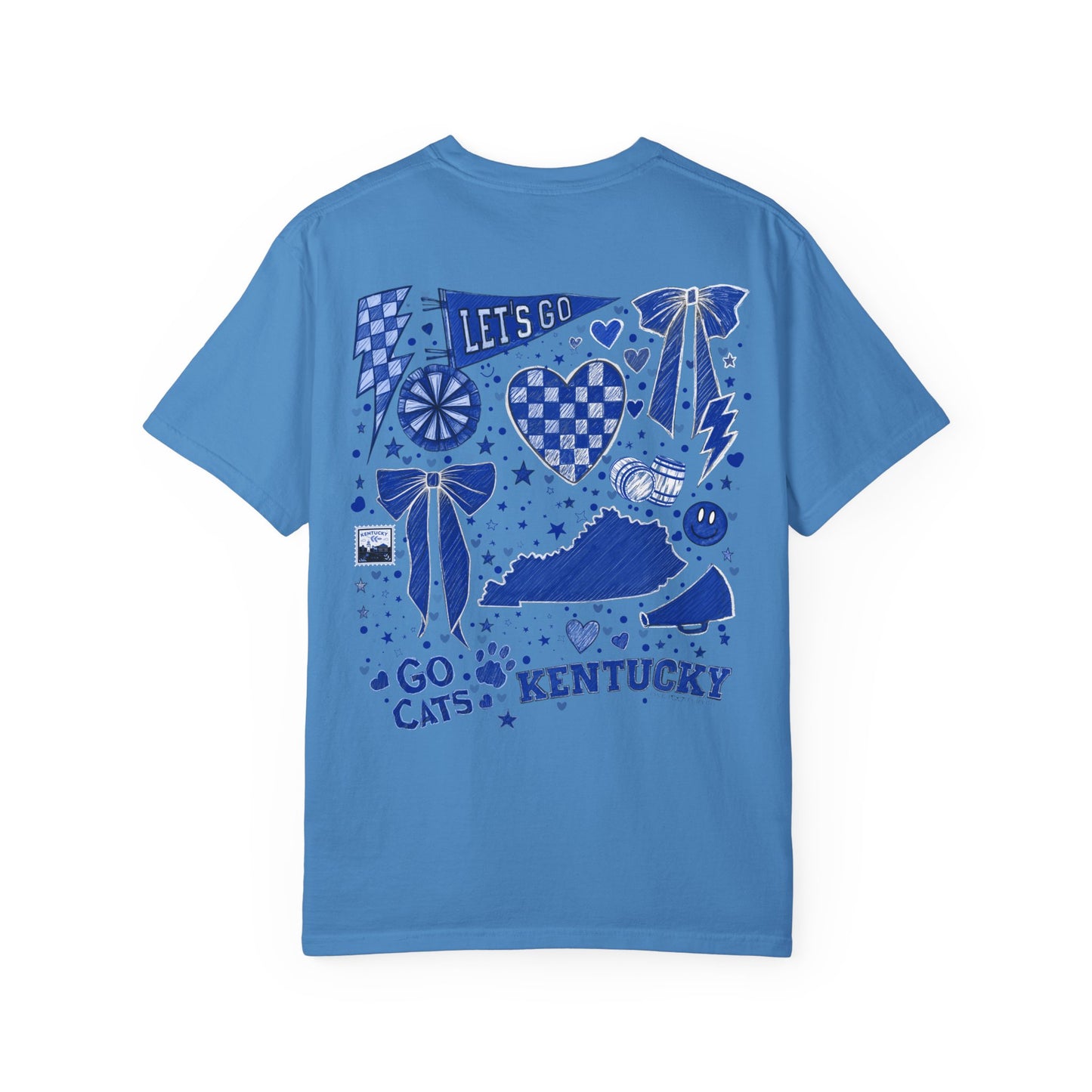 Kentucky Game Day Collage Tshirt | Cute Preppy Coquette
