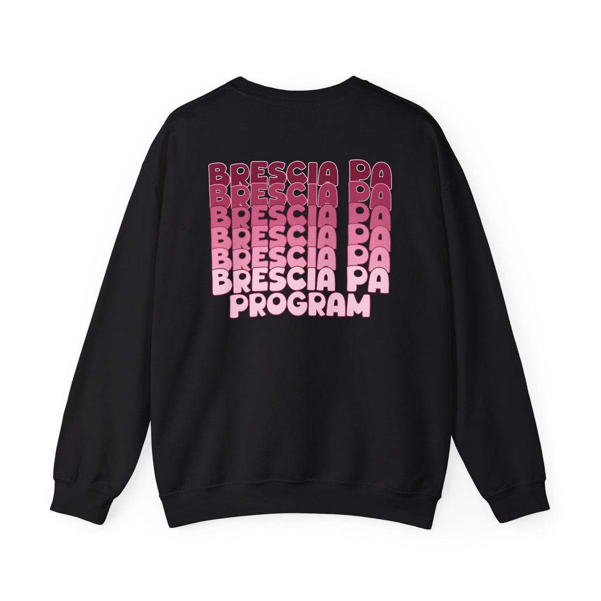 Brescia PA Program Warm Ombre Crewneck Sweatshirt