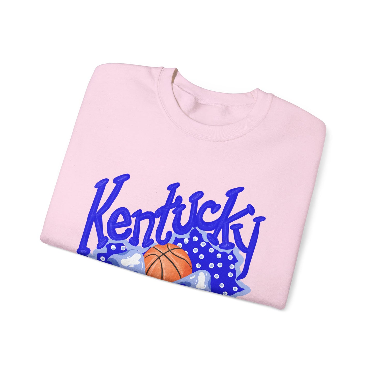 Basketball and Bows Kentucky Crewneck