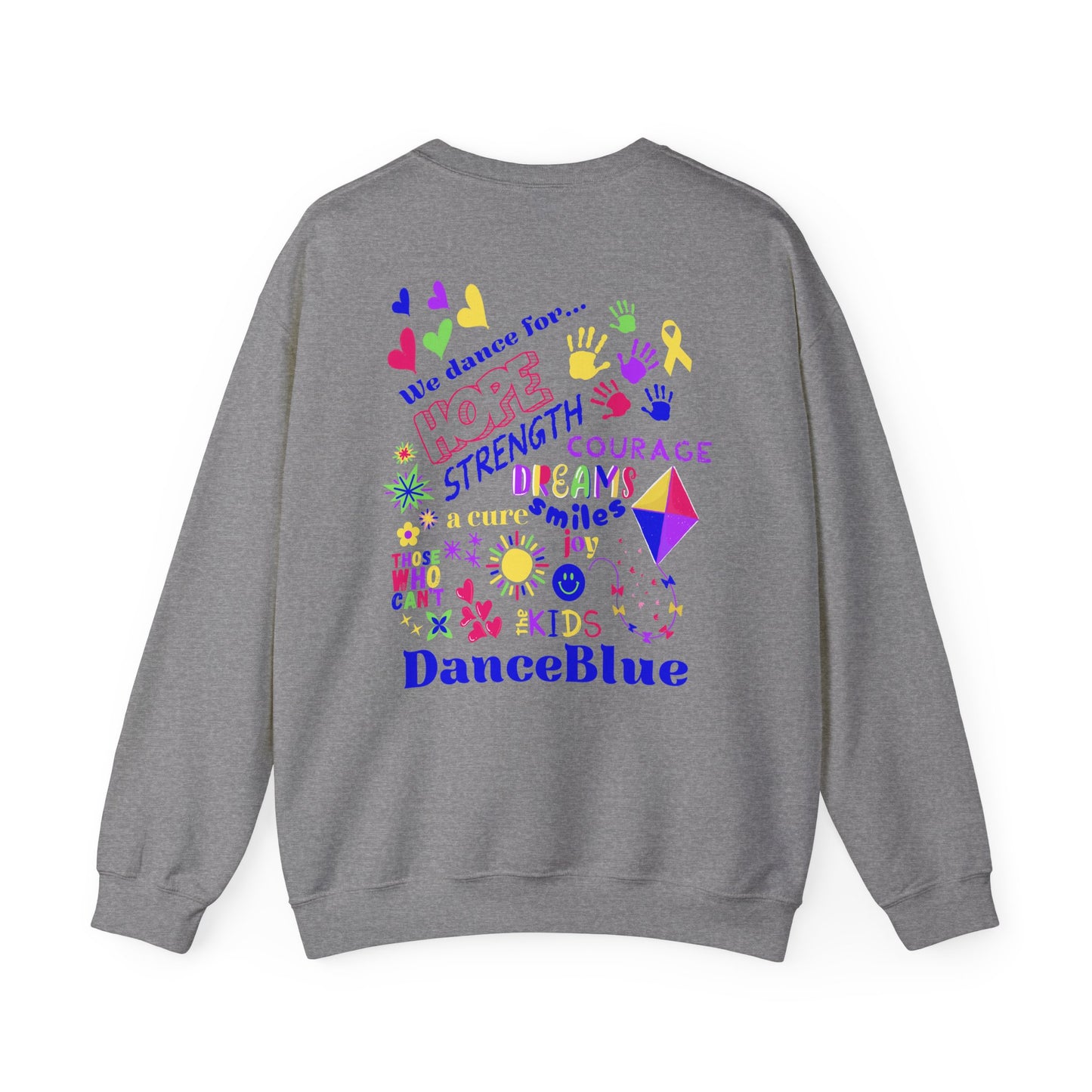 DanceBlue Hope & Strength Bright Crewneck