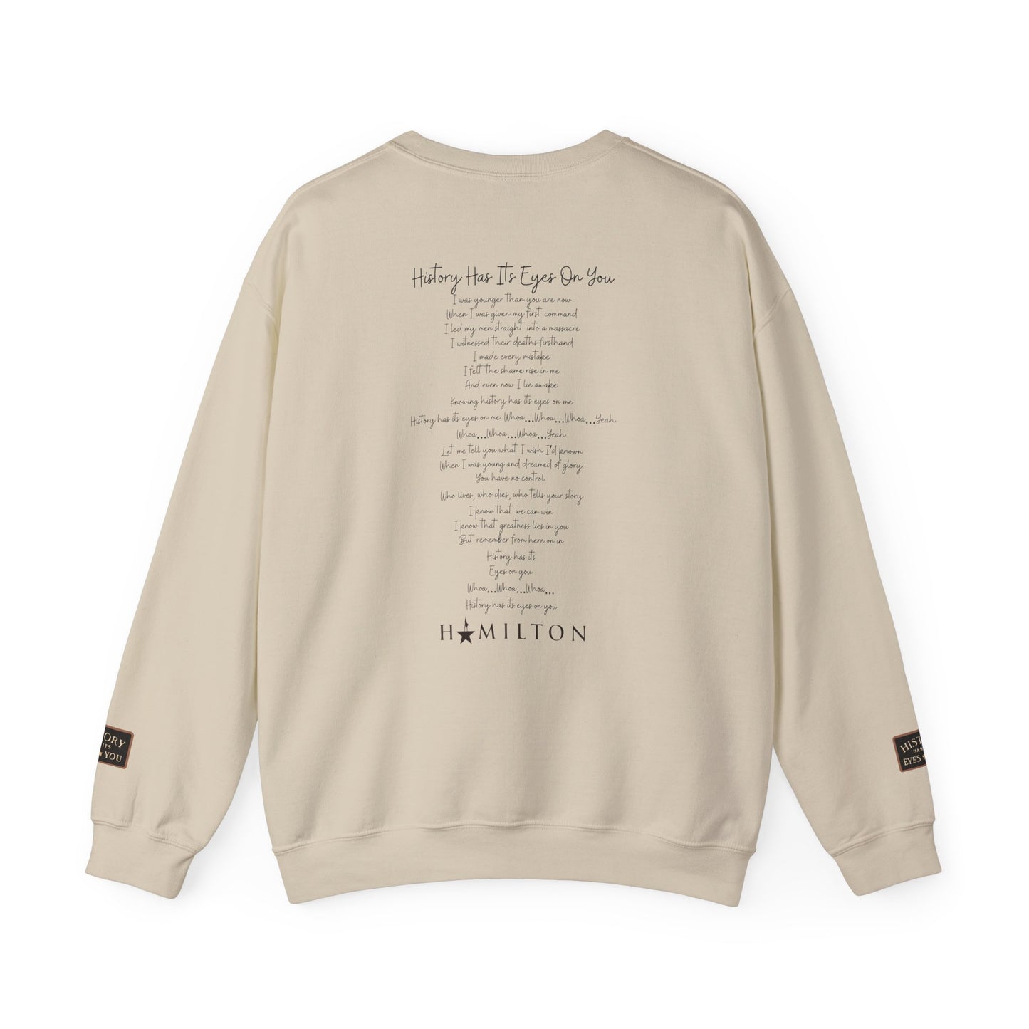 "History Has Its Eyes On You" Musical Crewneck