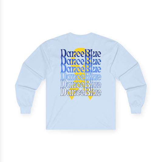UK DanceBlue Gradient Long-Sleeved Tee