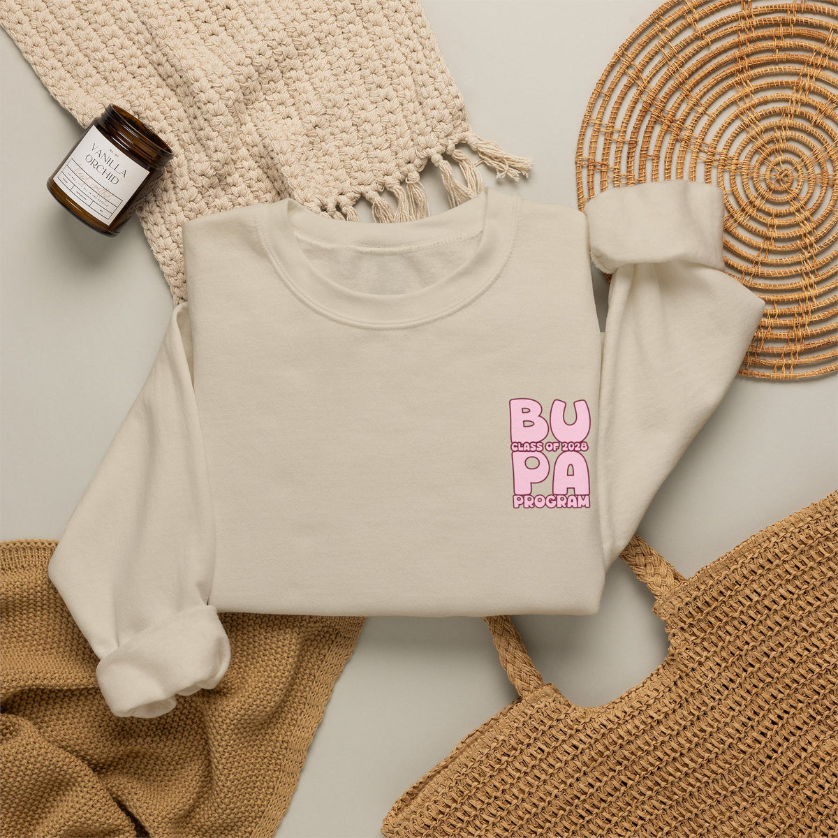 Brescia PA Program Warm Ombre Crewneck Sweatshirt