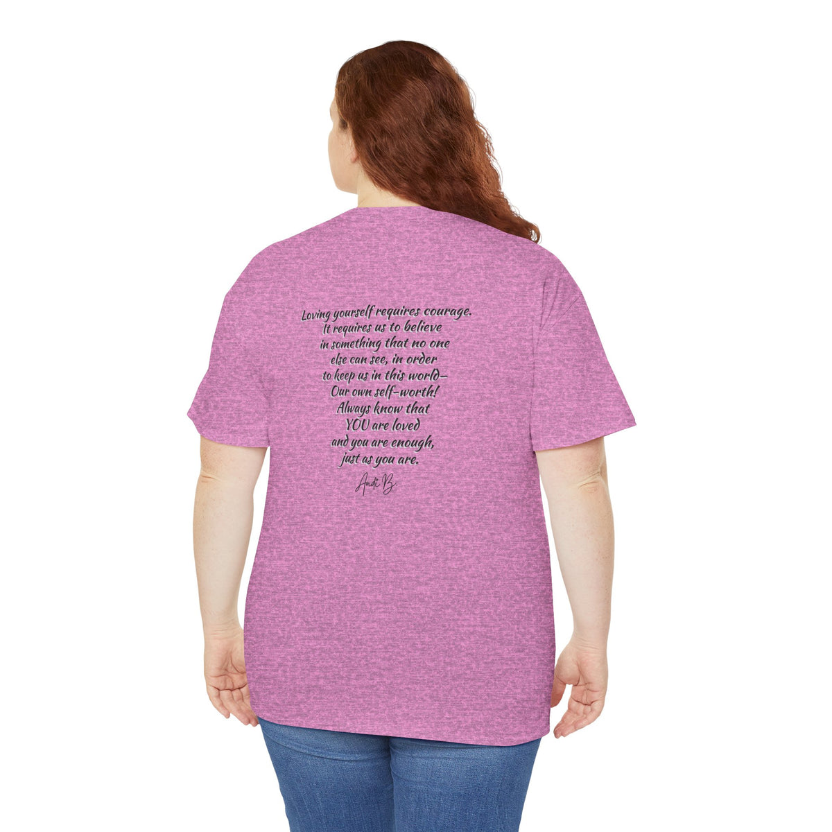 Goddess Sized Tee — "I'm not fat, I'm Goddess Sized" Empowerment T‑Shirt | Andi B. Designs