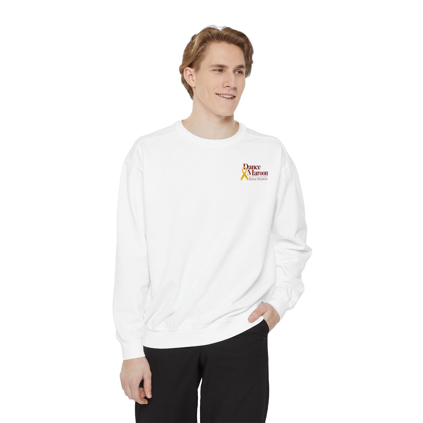 Dance Maroon Crewneck Sweatshirt