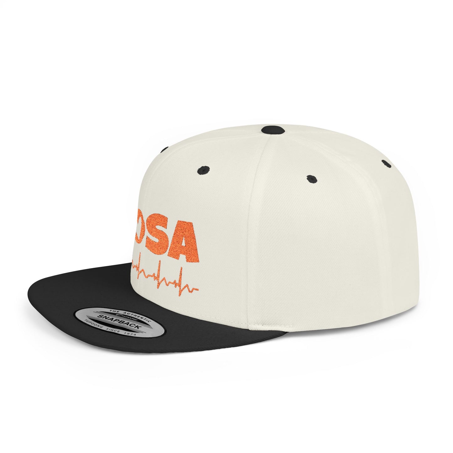 HOSA Heartbeat Flatbill Snapback - Orange Edition