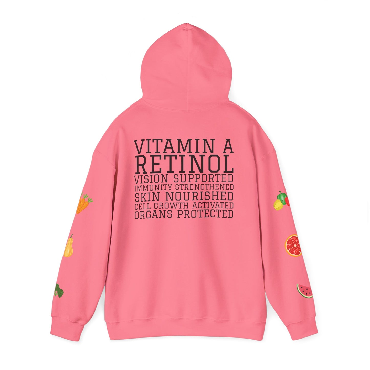 Nutrients Hoodie - Carotenoids/Vitamin A Hoodie