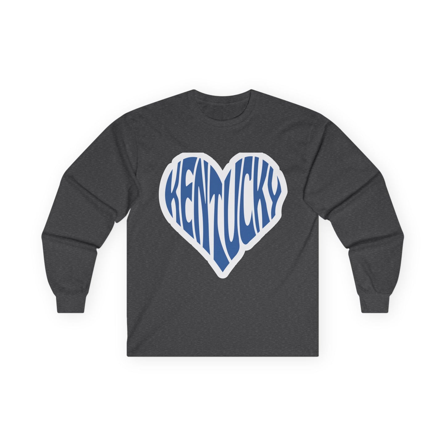 Kentucky Heart Long Sleeve Tee