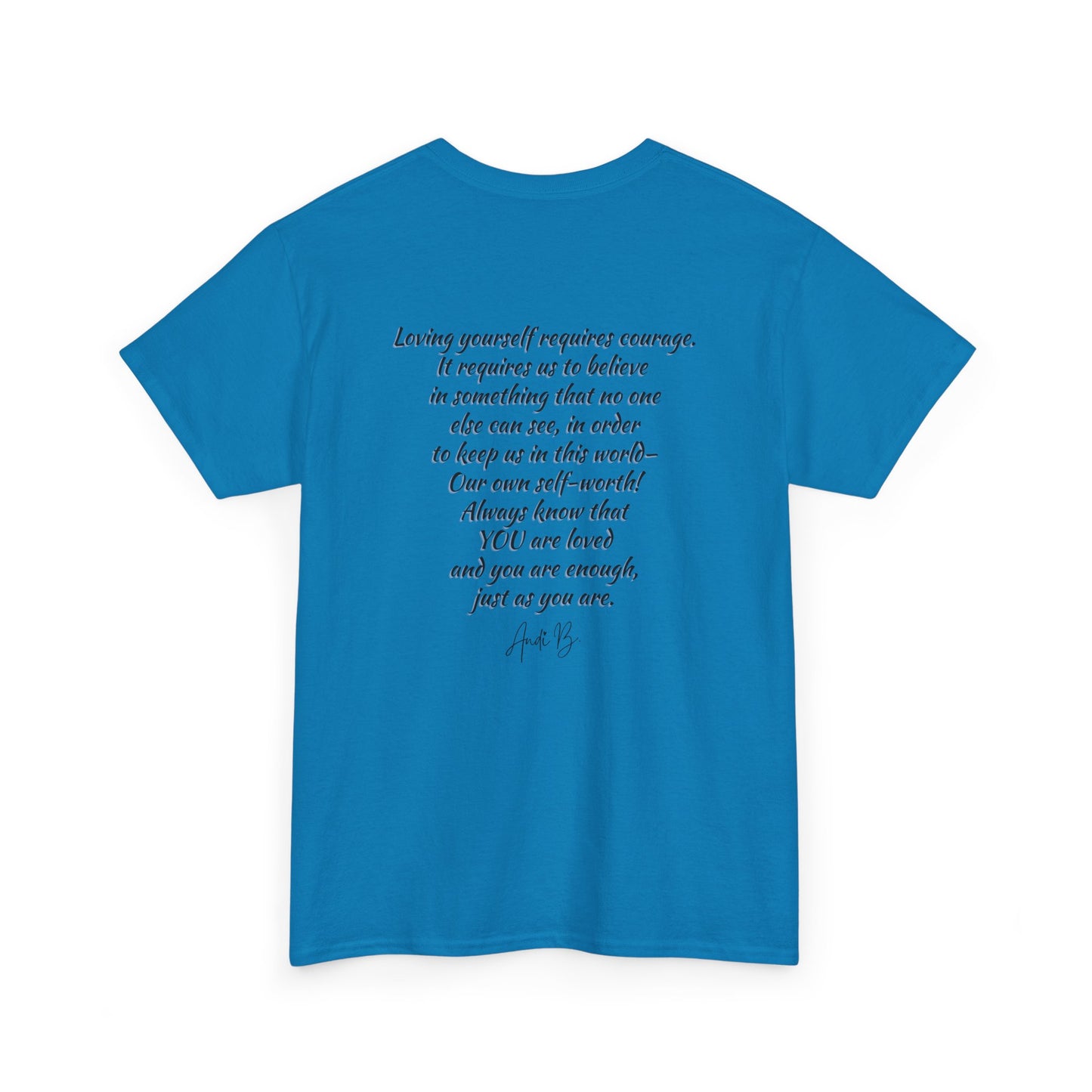 Goddess Tee #2 — "I'm Not Fat, I'm Goddess Sized" Women's Empowerment T-Shirt | Andi B. Designs