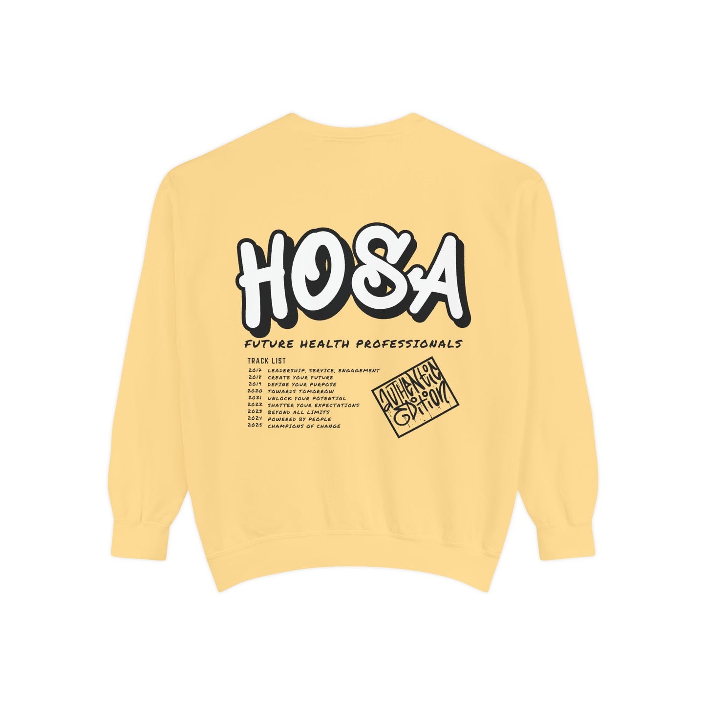 HOSA "Concert" CC Crewneck - Monochrome Edition