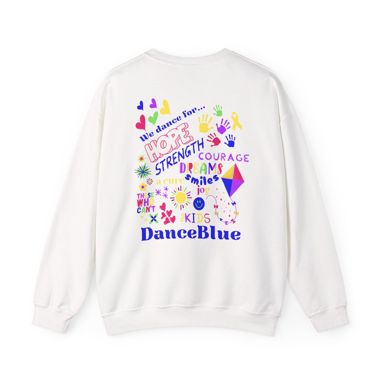DanceBlue Hope & Strength Bright Crewneck