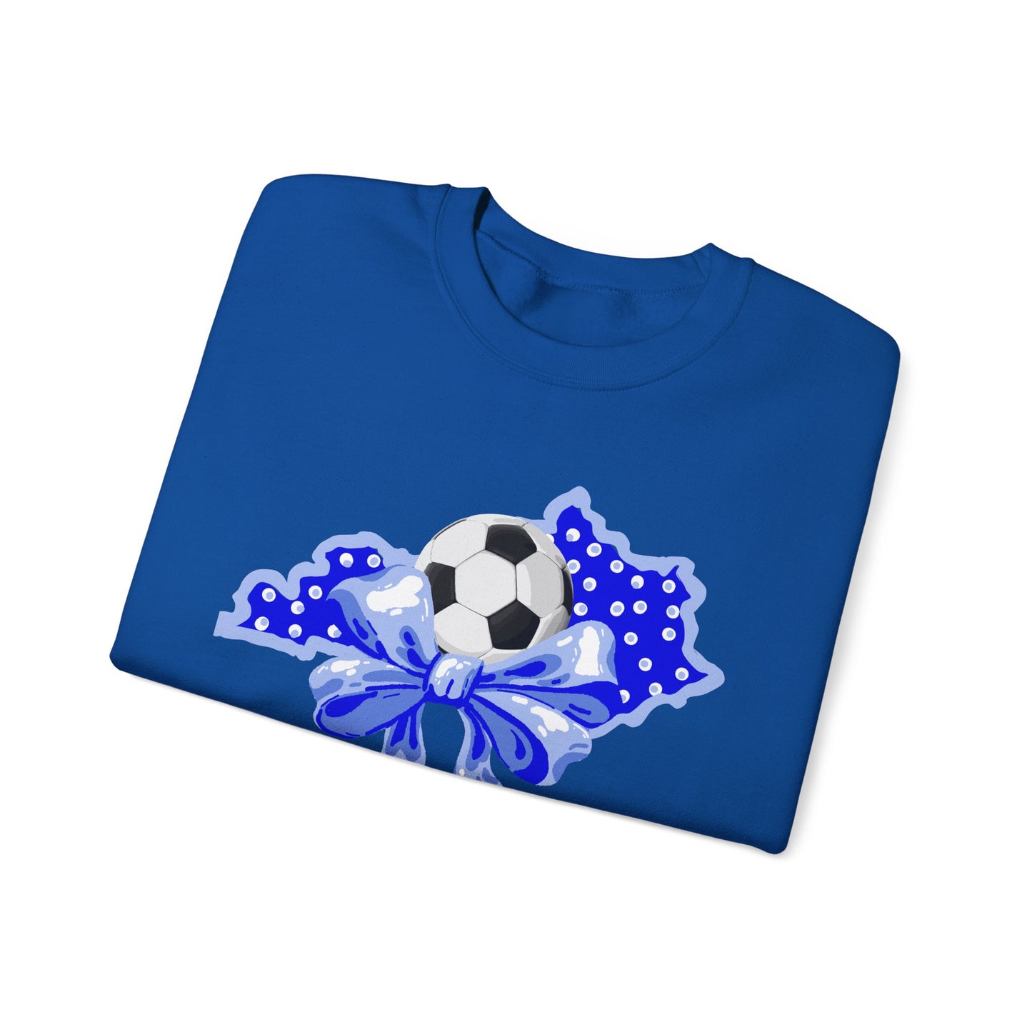 Soccer and Bows Kentucky Crewneck