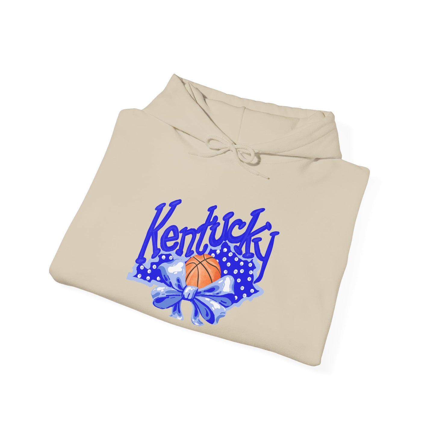 Basketball and Bows Kentucky Hoodie
