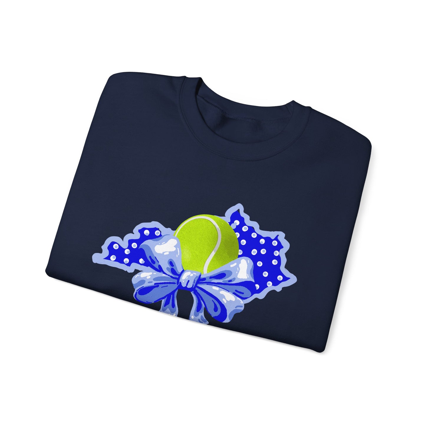 Tennis and Bows Kentucky Crewneck
