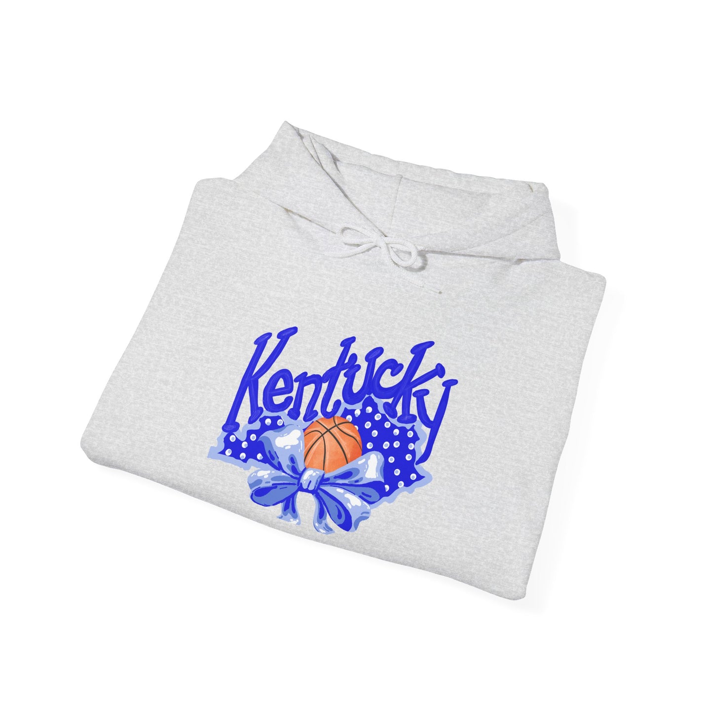 Basketball and Bows Kentucky Hoodie