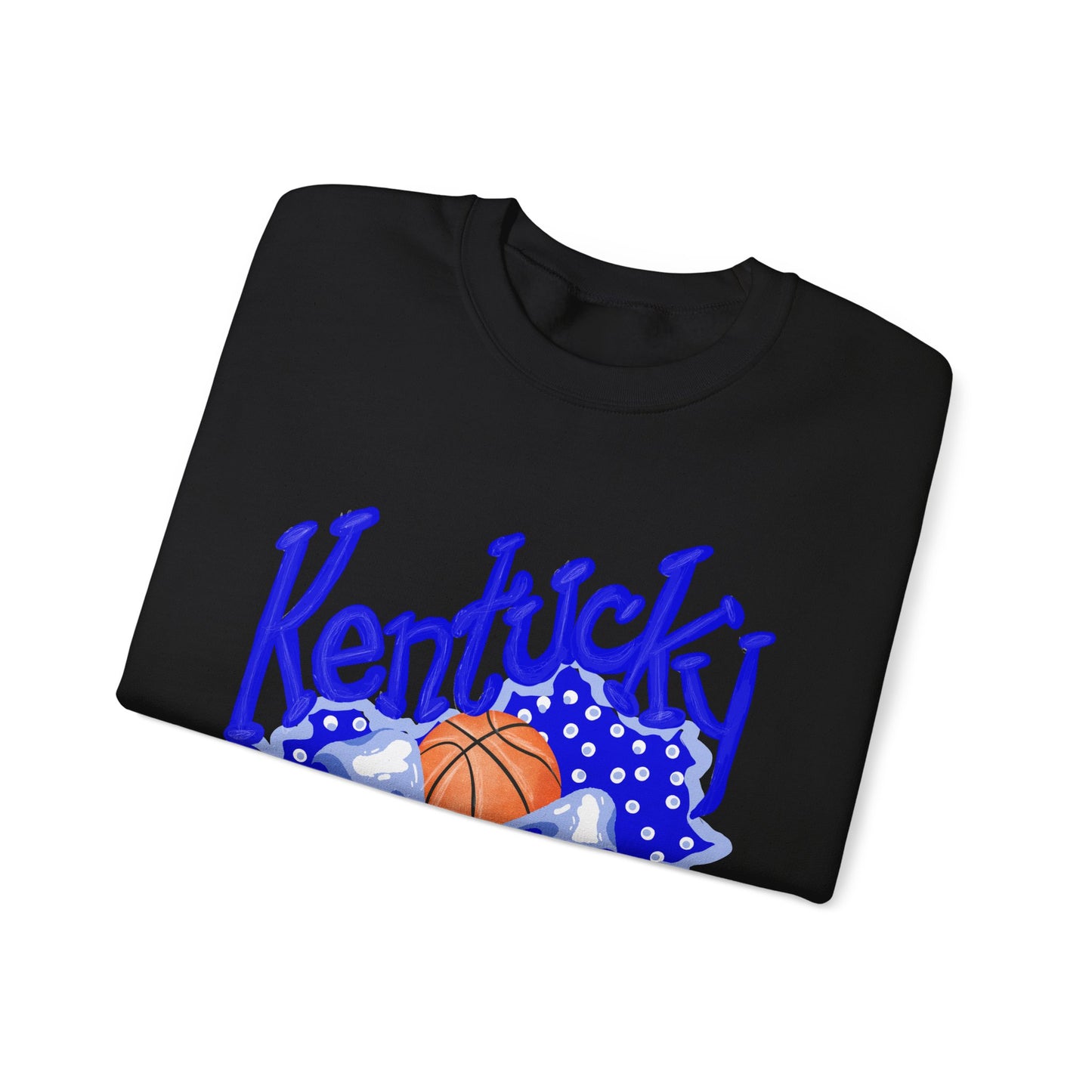 Basketball and Bows Kentucky Crewneck