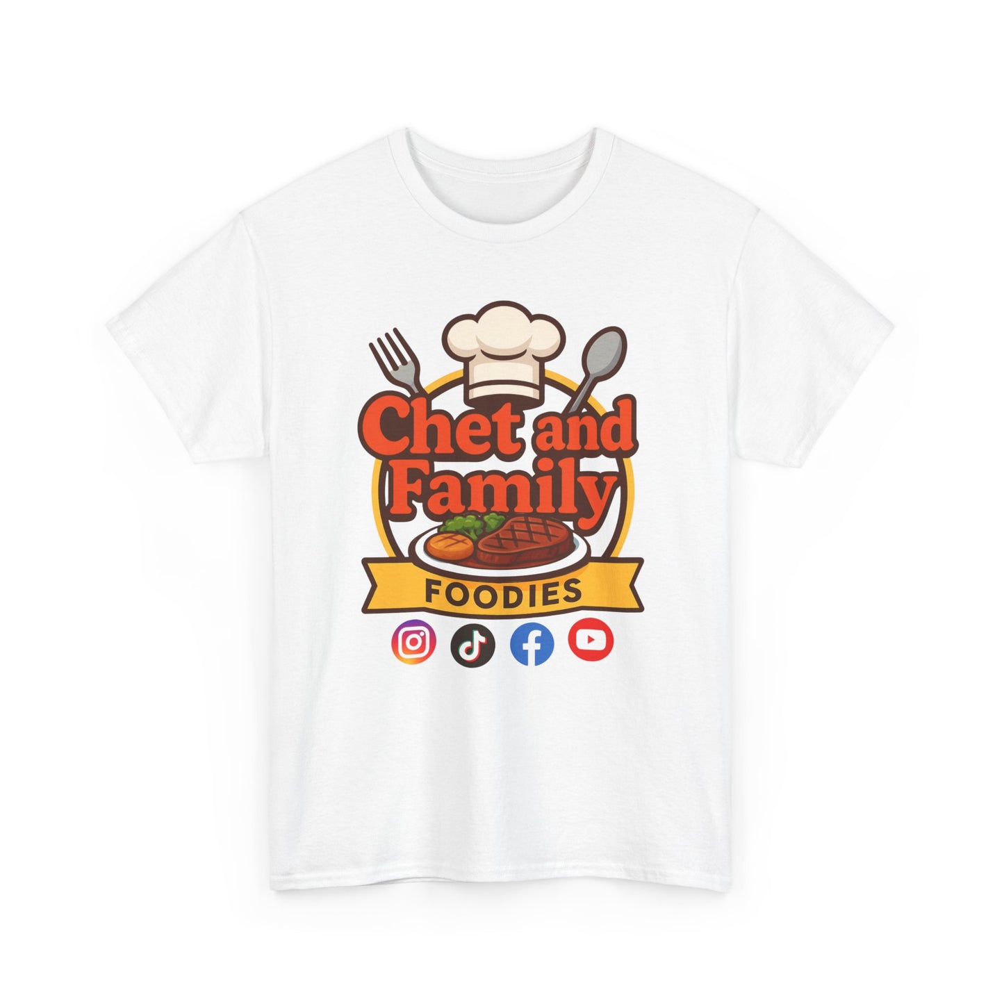 Chet and Family Foodies Tee