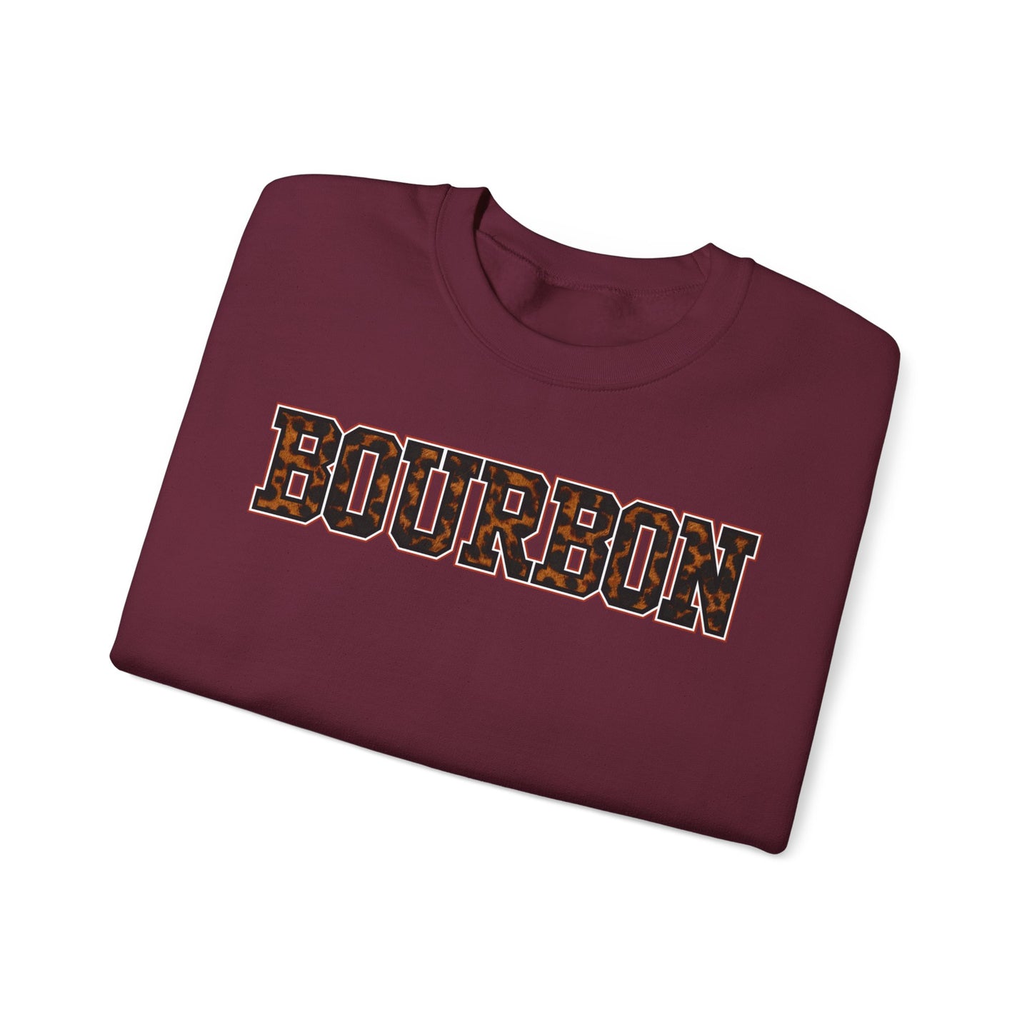 Bourbon County Leopard Print Crewneck