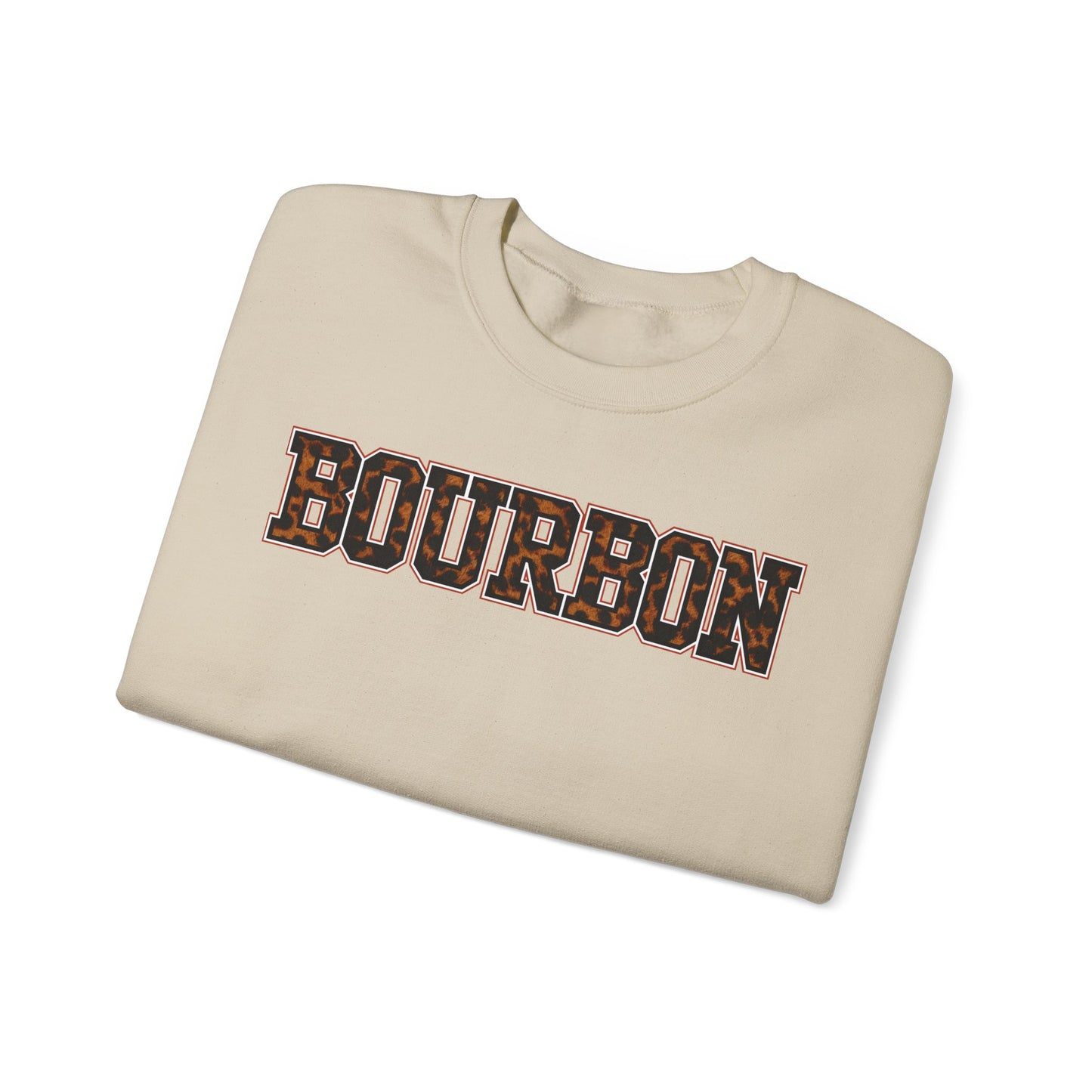 Bourbon County Leopard Print Crewneck