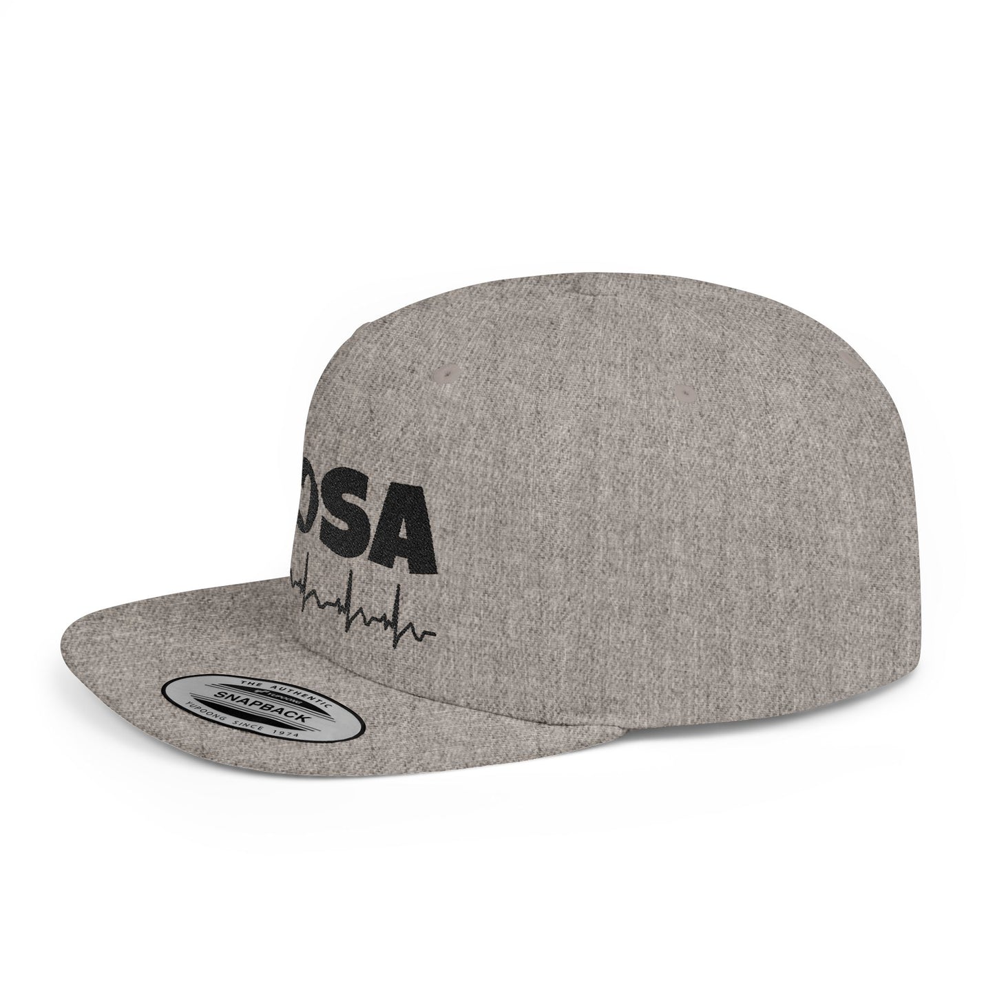 HOSA Heartbeat Flatbill Snapback - Black Edition