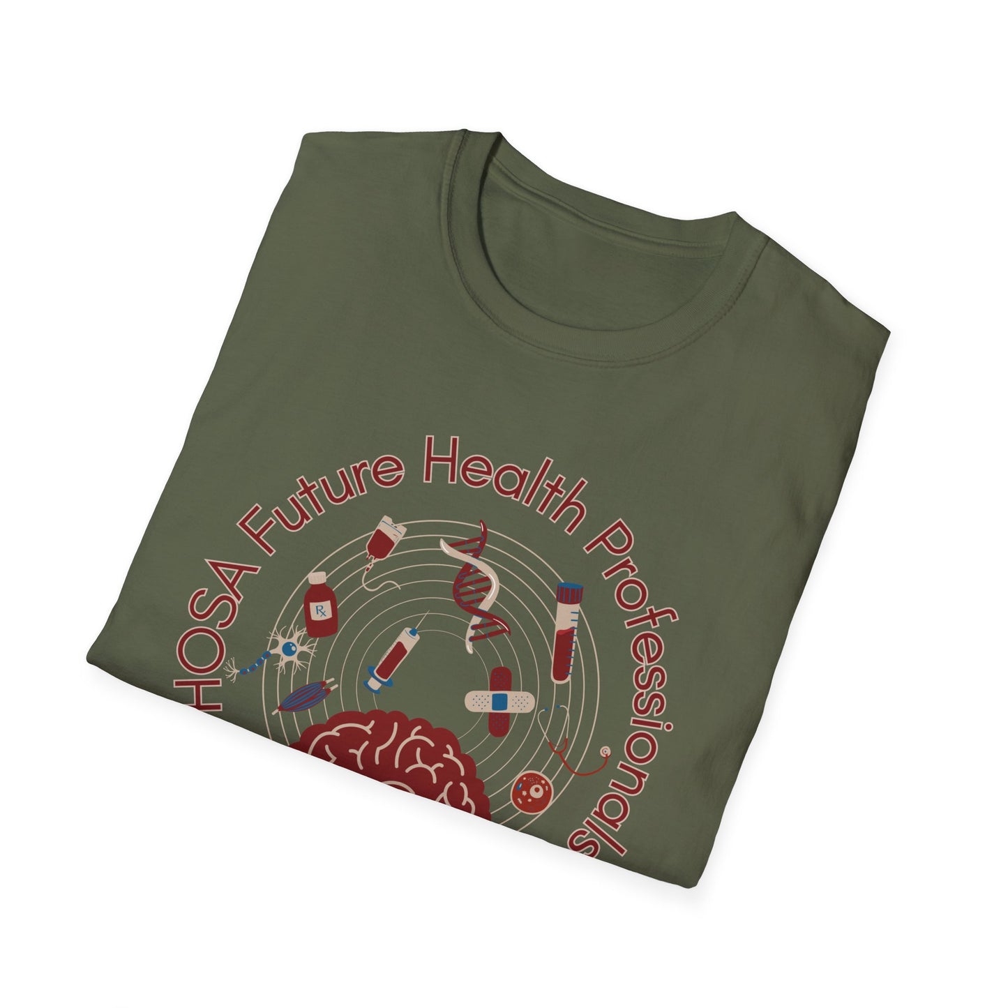 HOSA Learning All the Things Tee - Red Edition