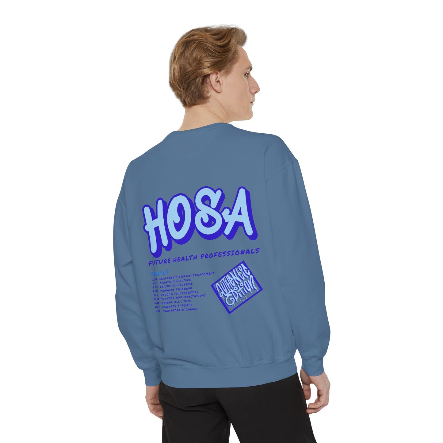 HOSA "Concert" CC Crewneck - Blue Edition